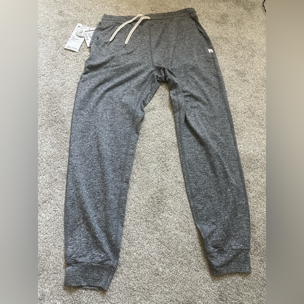 Vuori performance jogger long heather grey